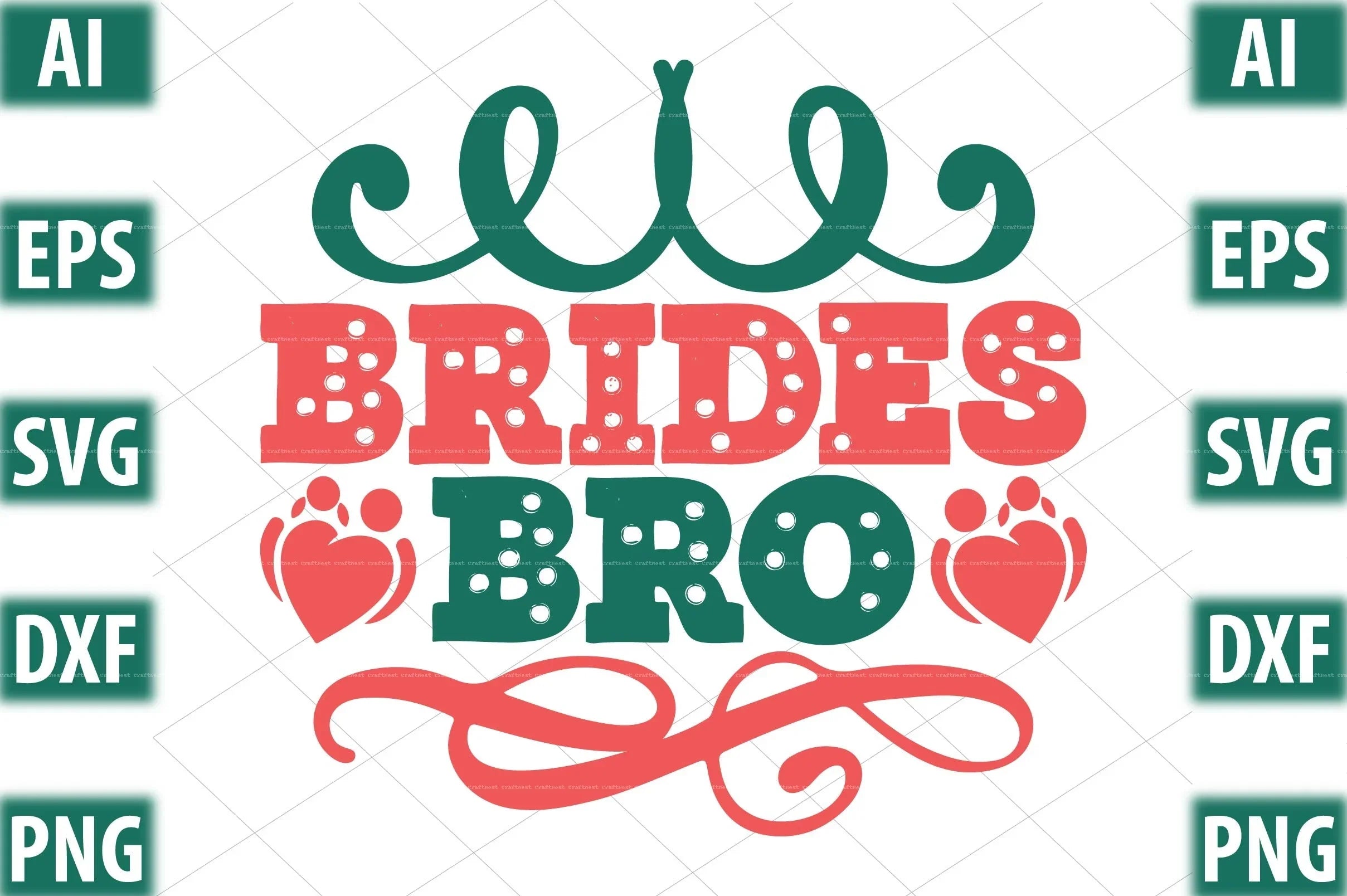 Wedding Design SVG Bundle 2 - CraftNest - Digital Crafting and Art