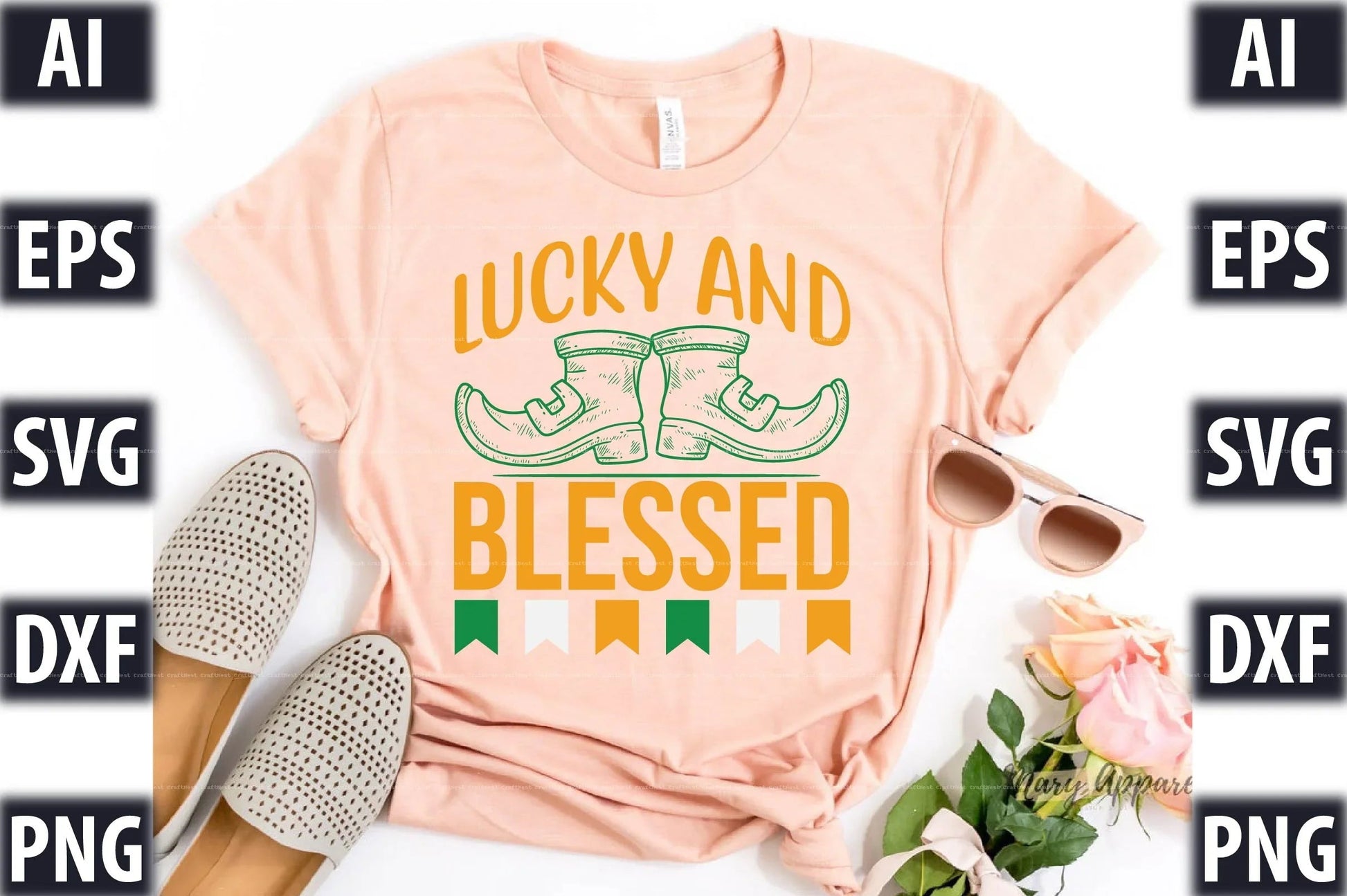 St. Patrick's Day SVG Design Bundle 13 - CraftNest - Digital Crafting and Art