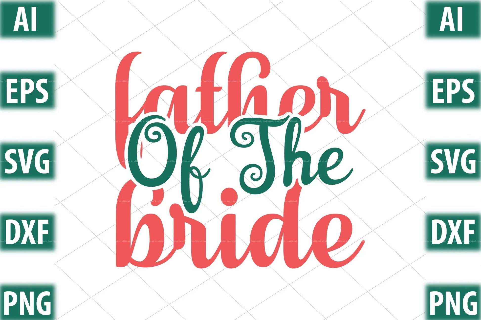 Wedding Design SVG Bundle 2 - CraftNest - Digital Crafting and Art