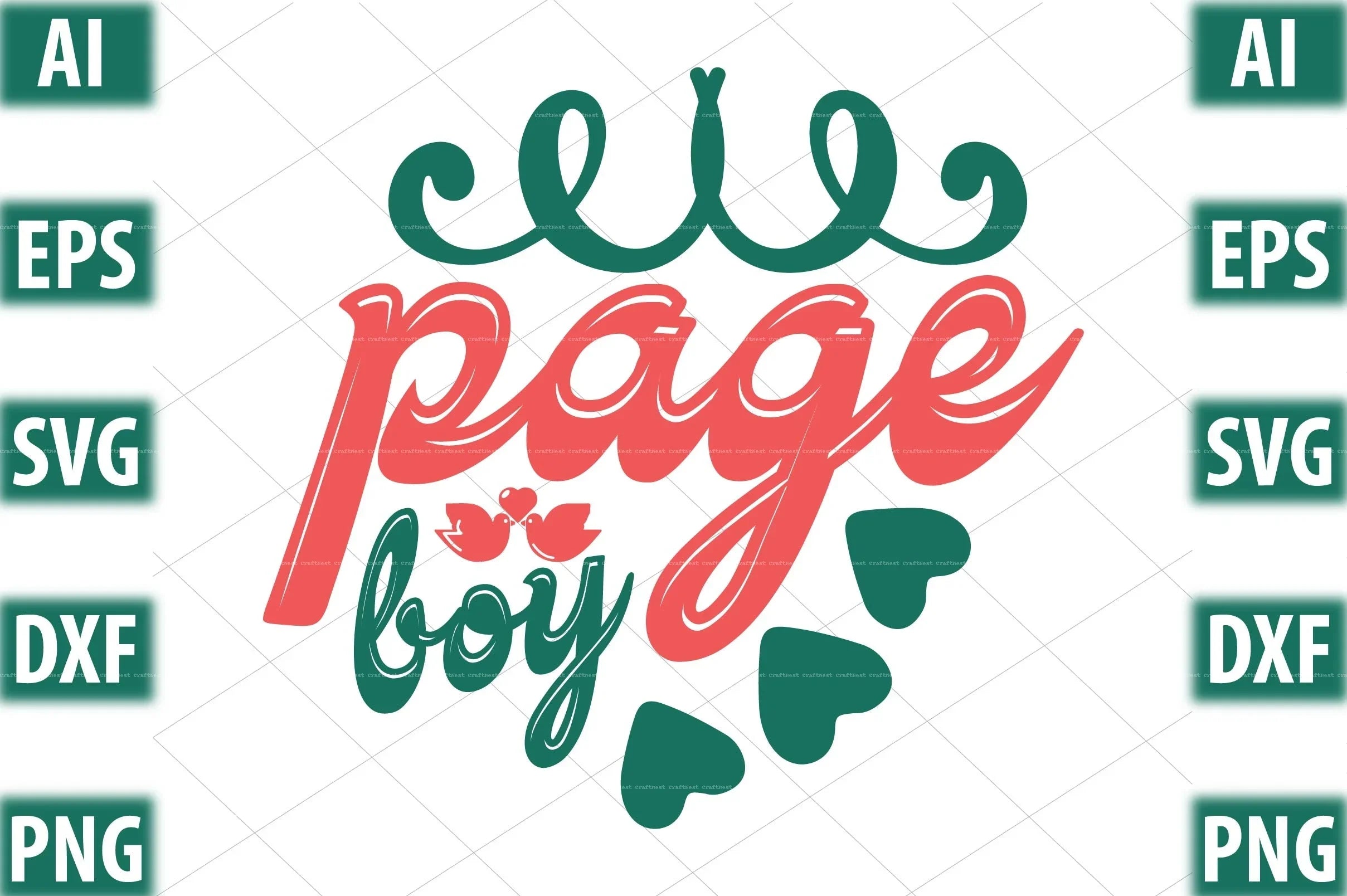 Wedding Design SVG Bundle 2 - CraftNest - Digital Crafting and Art