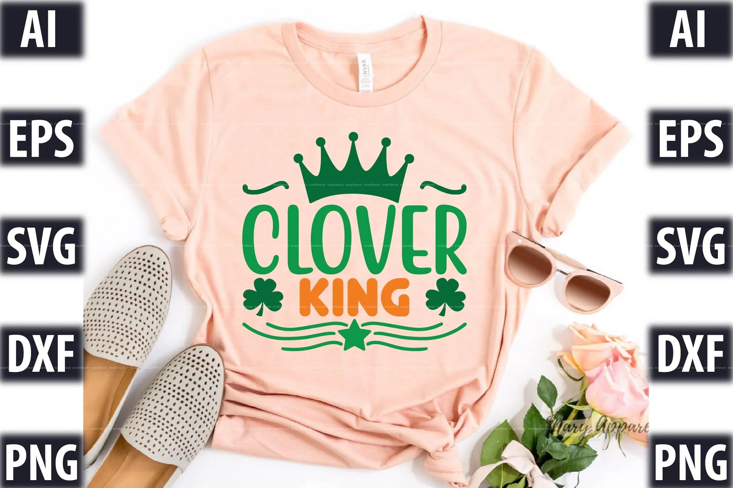 St. Patrick's Day SVG Design Bundle 13 - CraftNest - Digital Crafting and Art