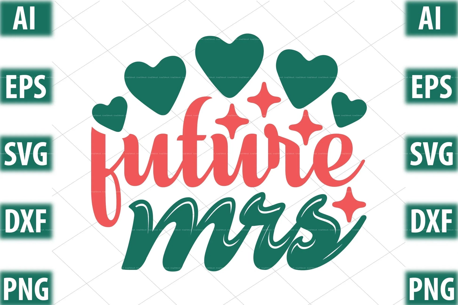 Wedding Design SVG Bundle 2 - CraftNest - Digital Crafting and Art