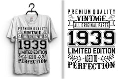 Vintage T-Shirt Design SVG Bundle 1 - CraftNest - Digital Crafting and Art