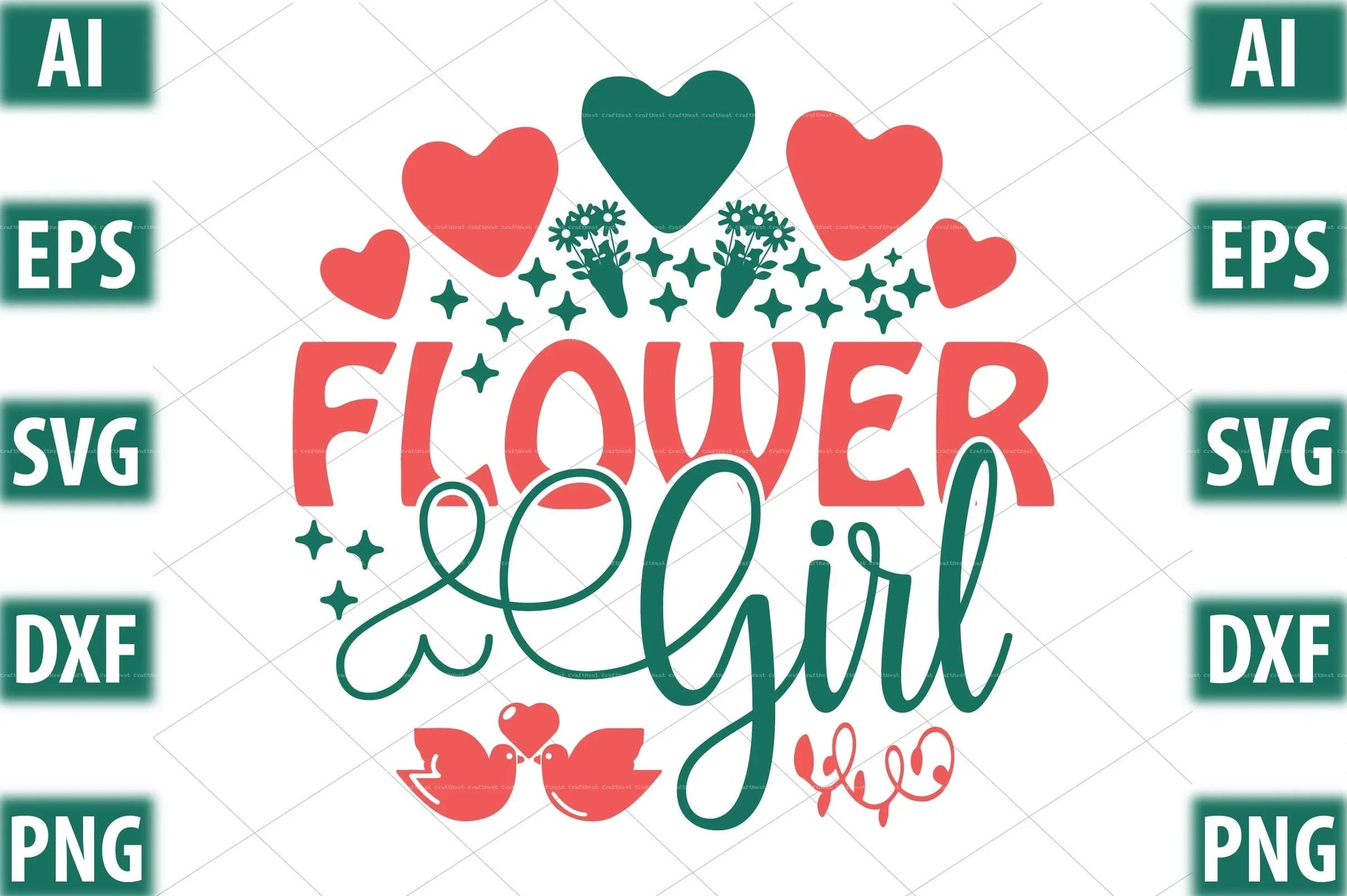 Wedding Design SVG Bundle 2 - CraftNest - Digital Crafting and Art