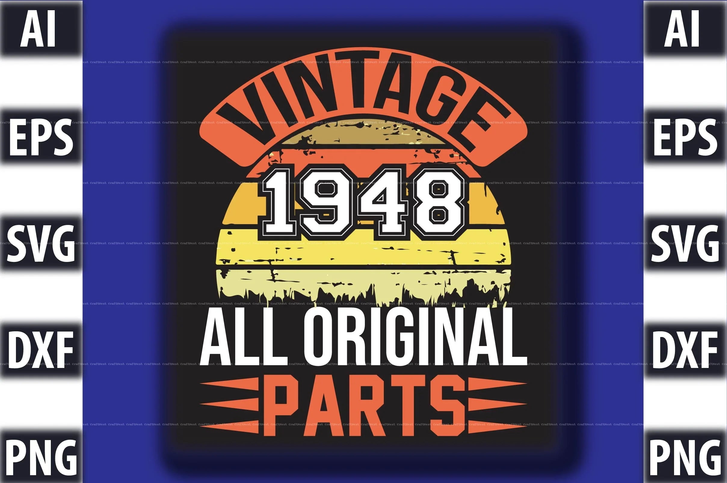 Vintage SVG Bundle 3 - CraftNest - Digital Crafting and Art