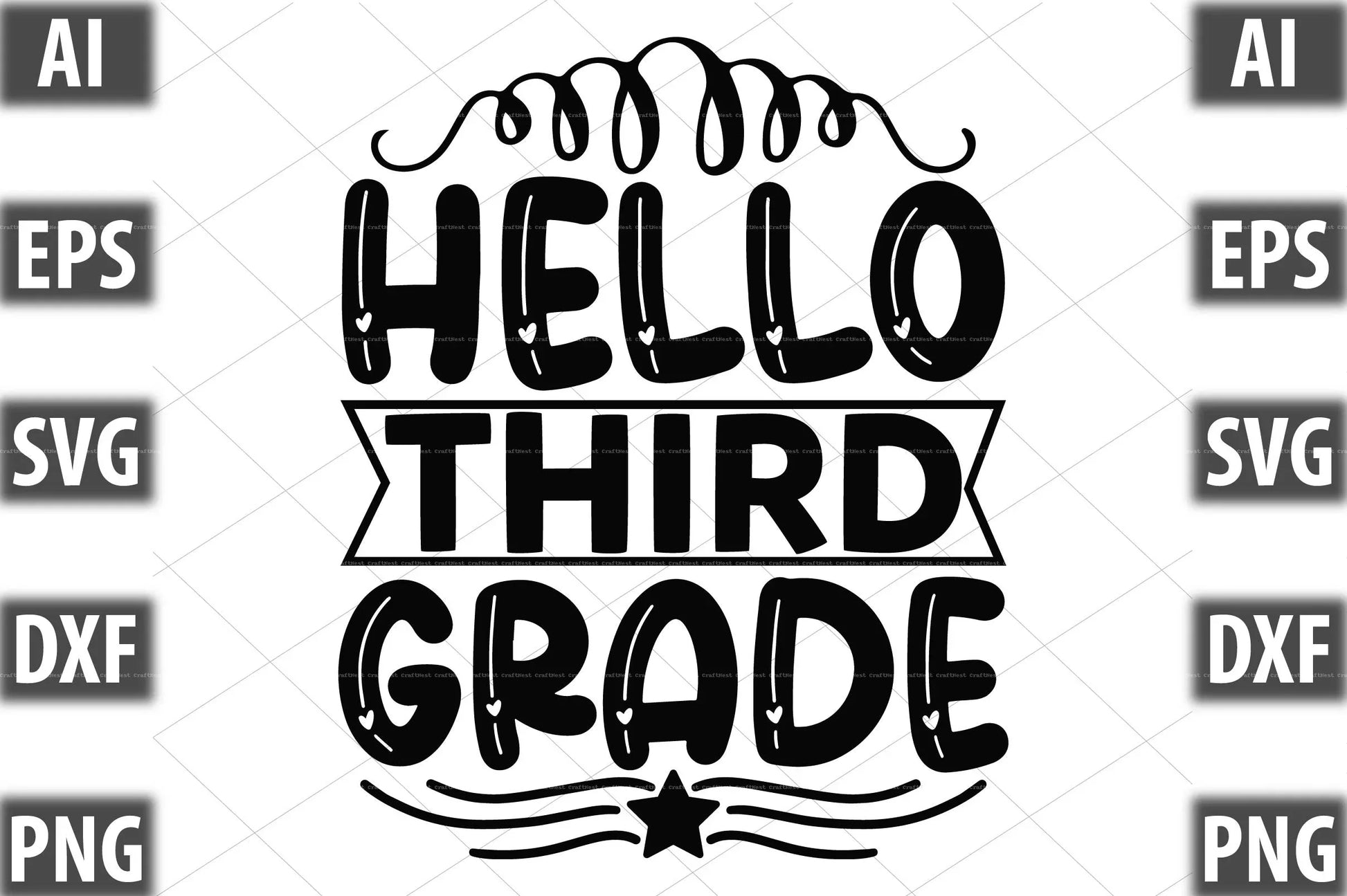 School Design SVG Bundle 3 - CraftNest - Digital Crafting and Art