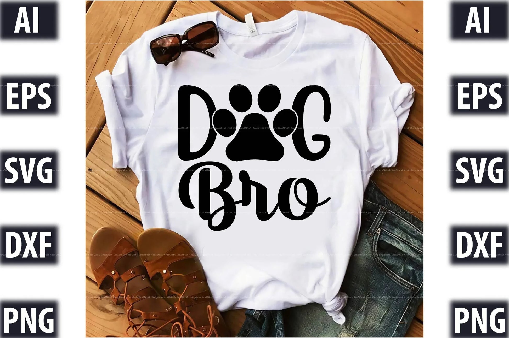 Dog SVG Bundle 99 - CraftNest - Digital Crafting and Art