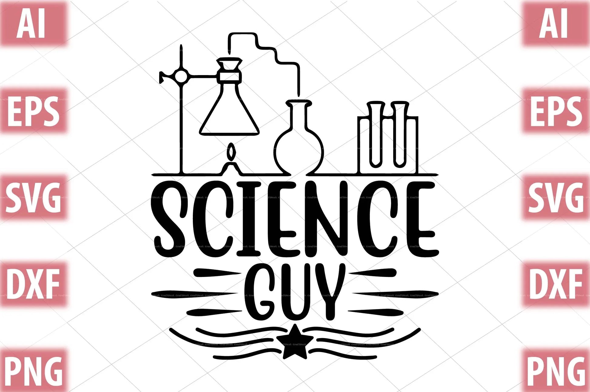 Science Design SVG Bundle for Creative Projects - CraftNest - Digital Crafting and Art