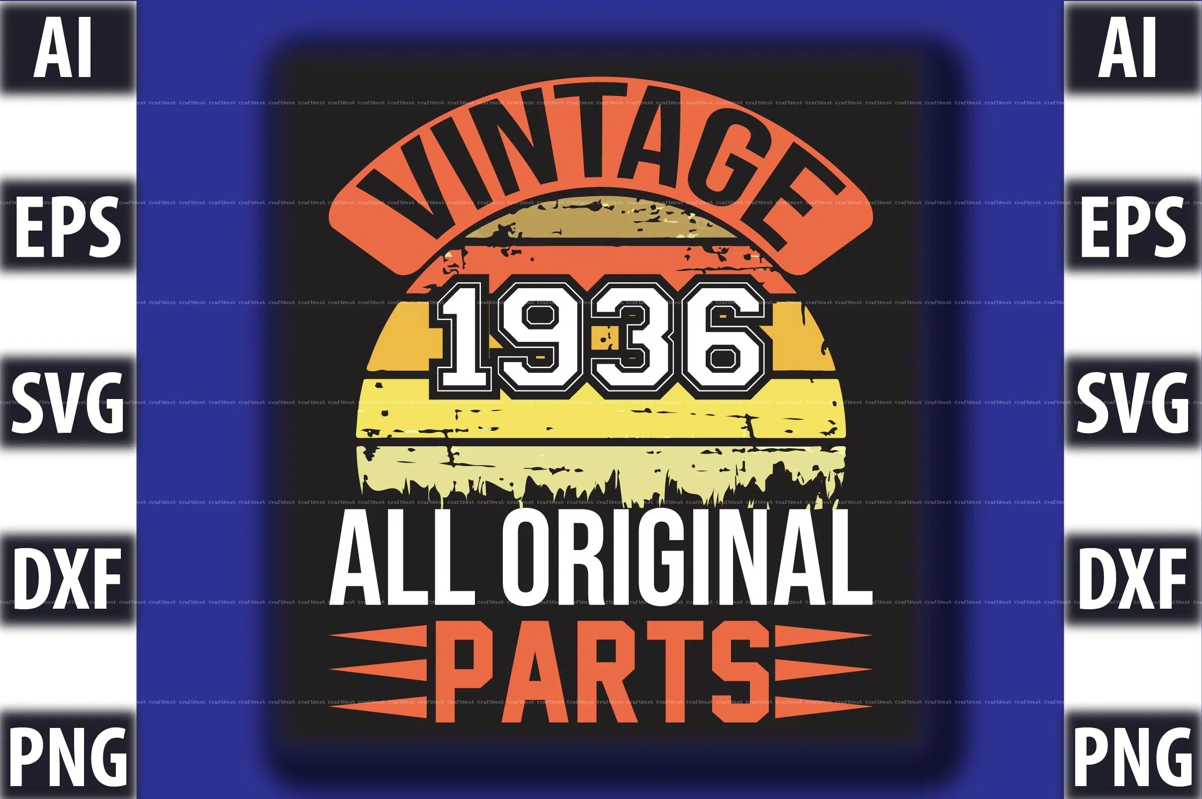 Vintage SVG Bundle 3 - CraftNest - Digital Crafting and Art