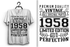Vintage T-Shirt Design SVG Bundle 1 - CraftNest - Digital Crafting and Art