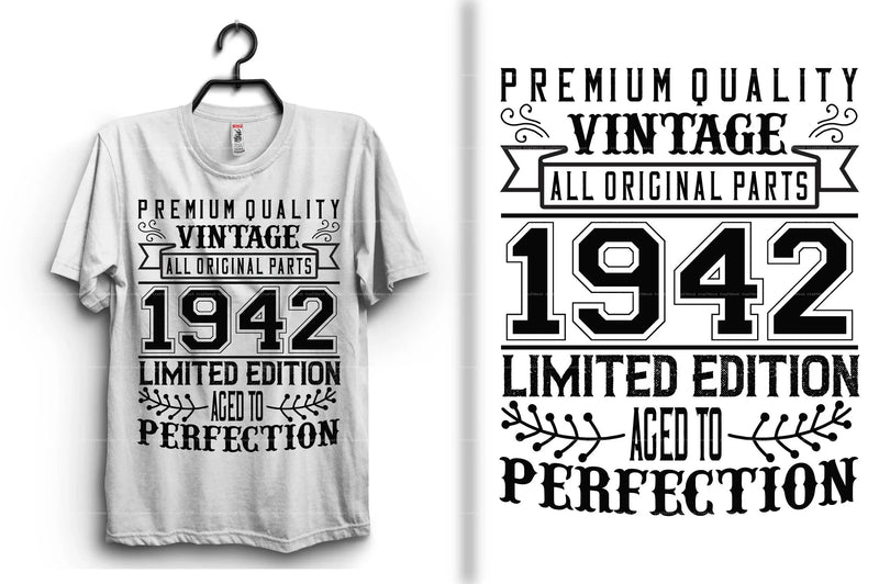 Vintage T-Shirt Design SVG Bundle 1 - CraftNest - Digital Crafting and Art