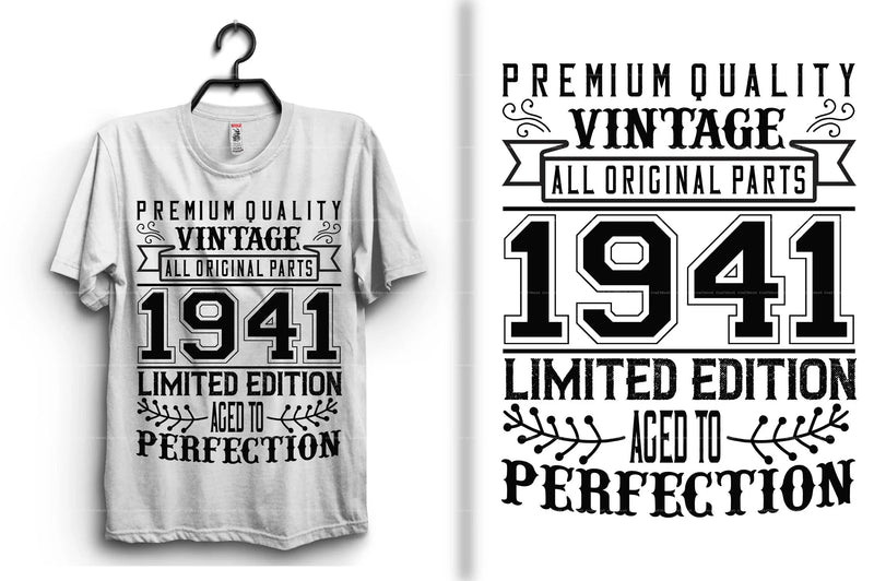 Vintage T-Shirt Design SVG Bundle 1 - CraftNest - Digital Crafting and Art