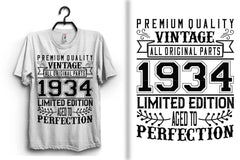 Vintage T-Shirt Design SVG Bundle 1 - CraftNest - Digital Crafting and Art