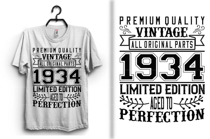 Vintage T-Shirt Design SVG Bundle 1 - CraftNest - Digital Crafting and Art