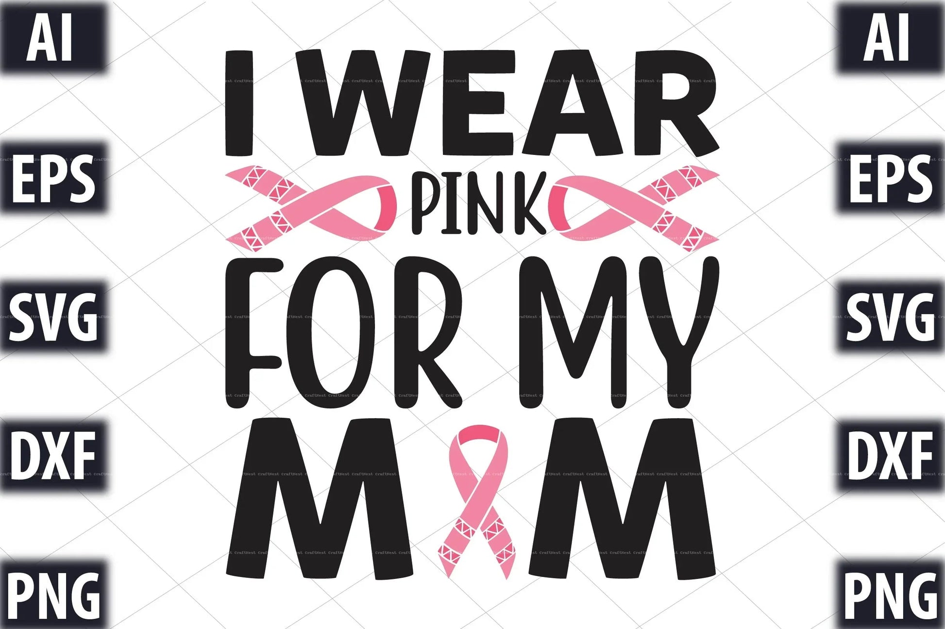 Cancer Awareness SVG Design Bundle - CraftNest - Digital Crafting and Art