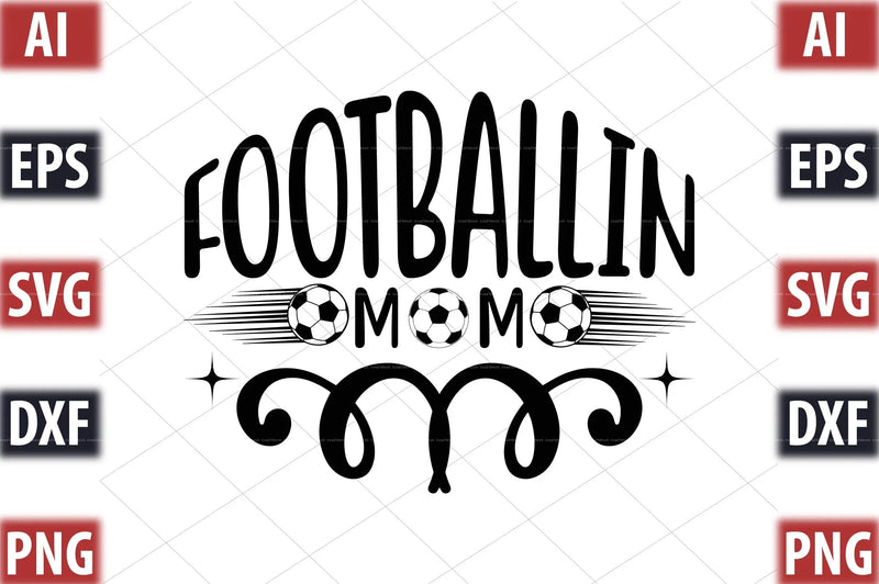 Football Design SVG Bundle 4 - CraftNest - Digital Crafting and Art