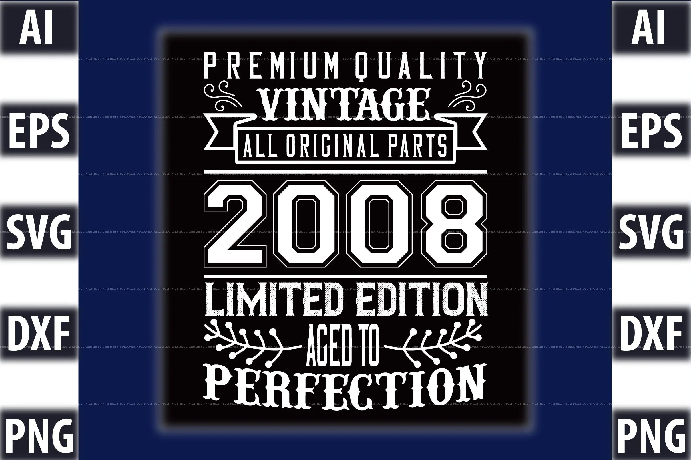 Vintage T-Shirt Design SVG Bundle - CraftNest - Digital Crafting and Art