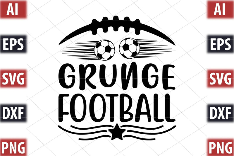 Football Design SVG Bundle 4 - CraftNest - Digital Crafting and Art