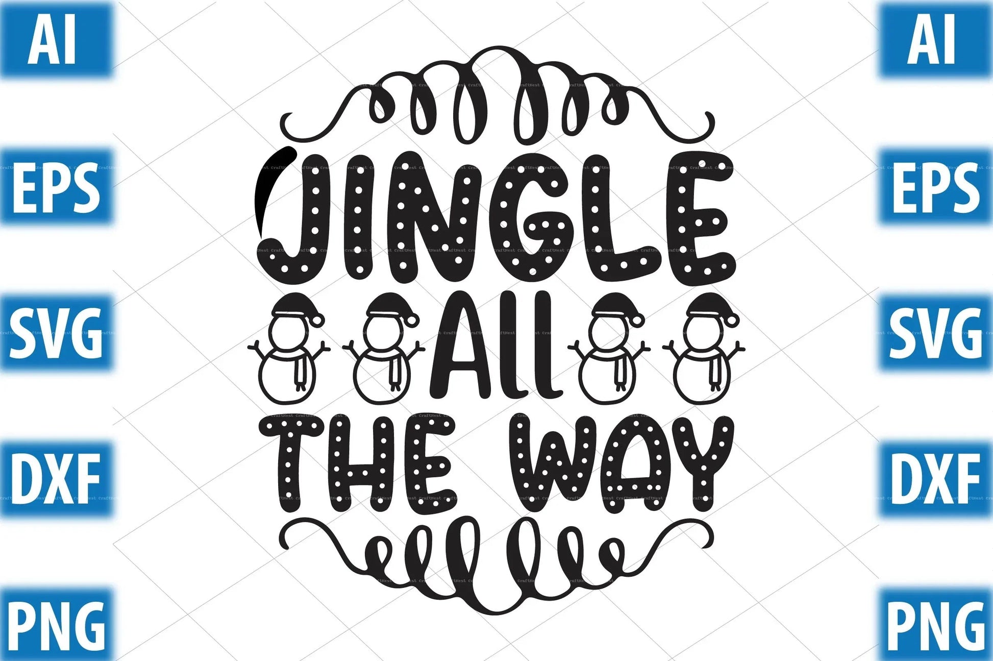 Winter Design SVG Bundle - CraftNest - Digital Crafting and Art