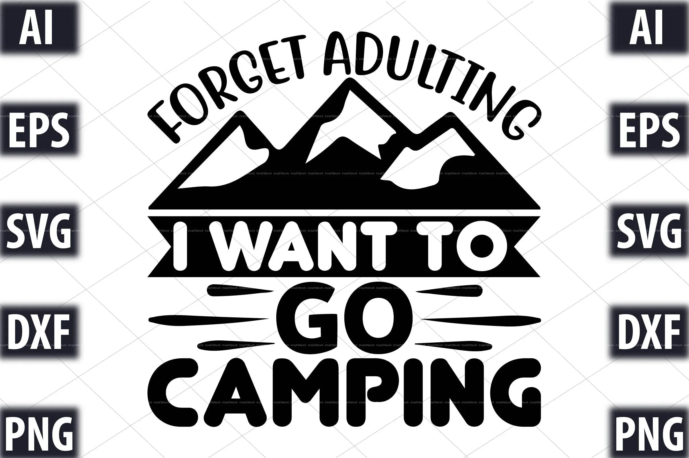 Camping Design SVG Bundle
