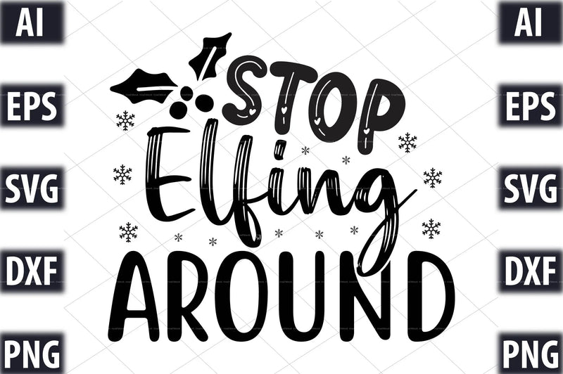 Christmas Design SVG Bundle  Pack - CraftNest - Digital Crafting and Art