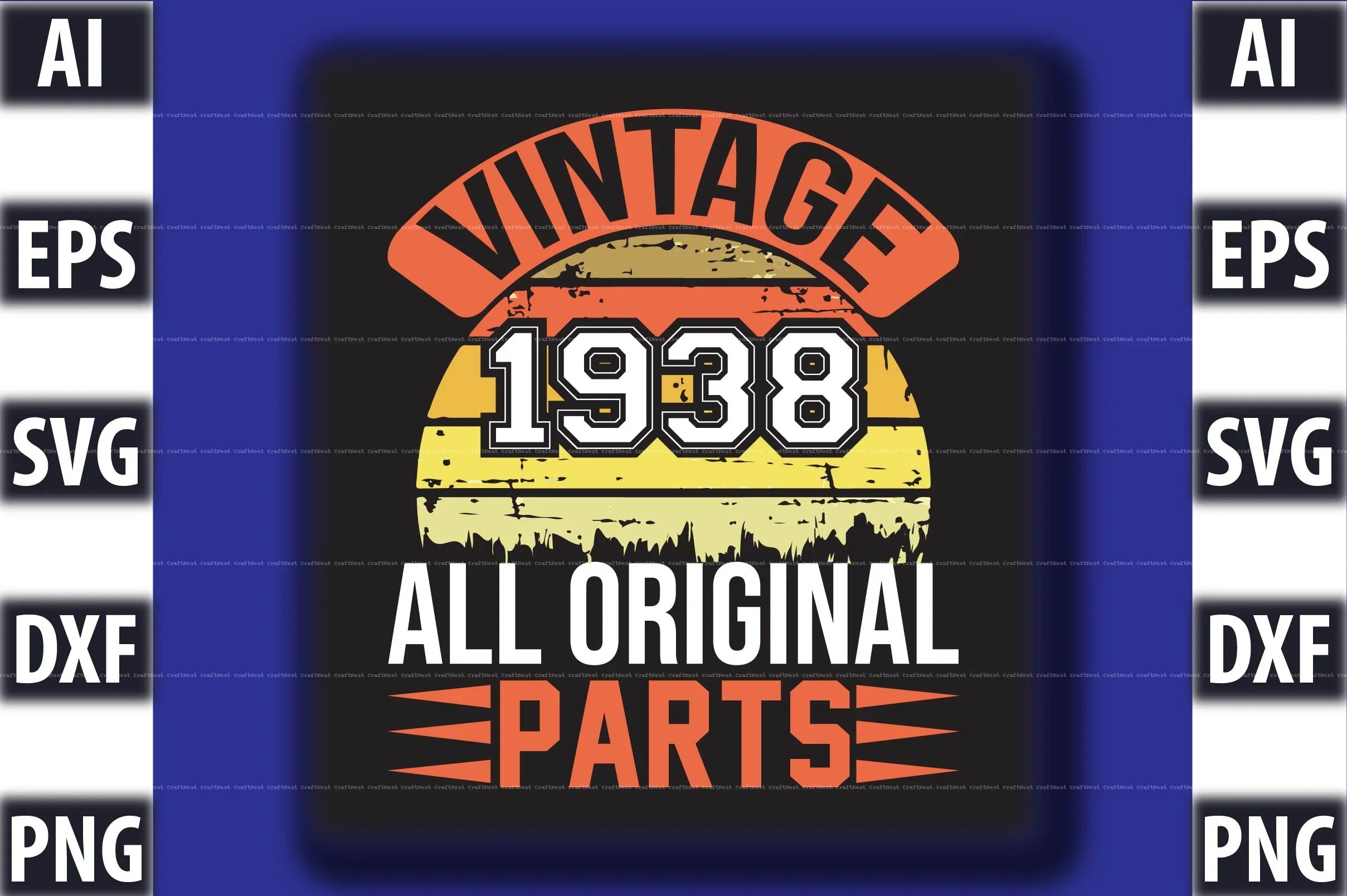 Vintage SVG Bundle 3 - CraftNest - Digital Crafting and Art