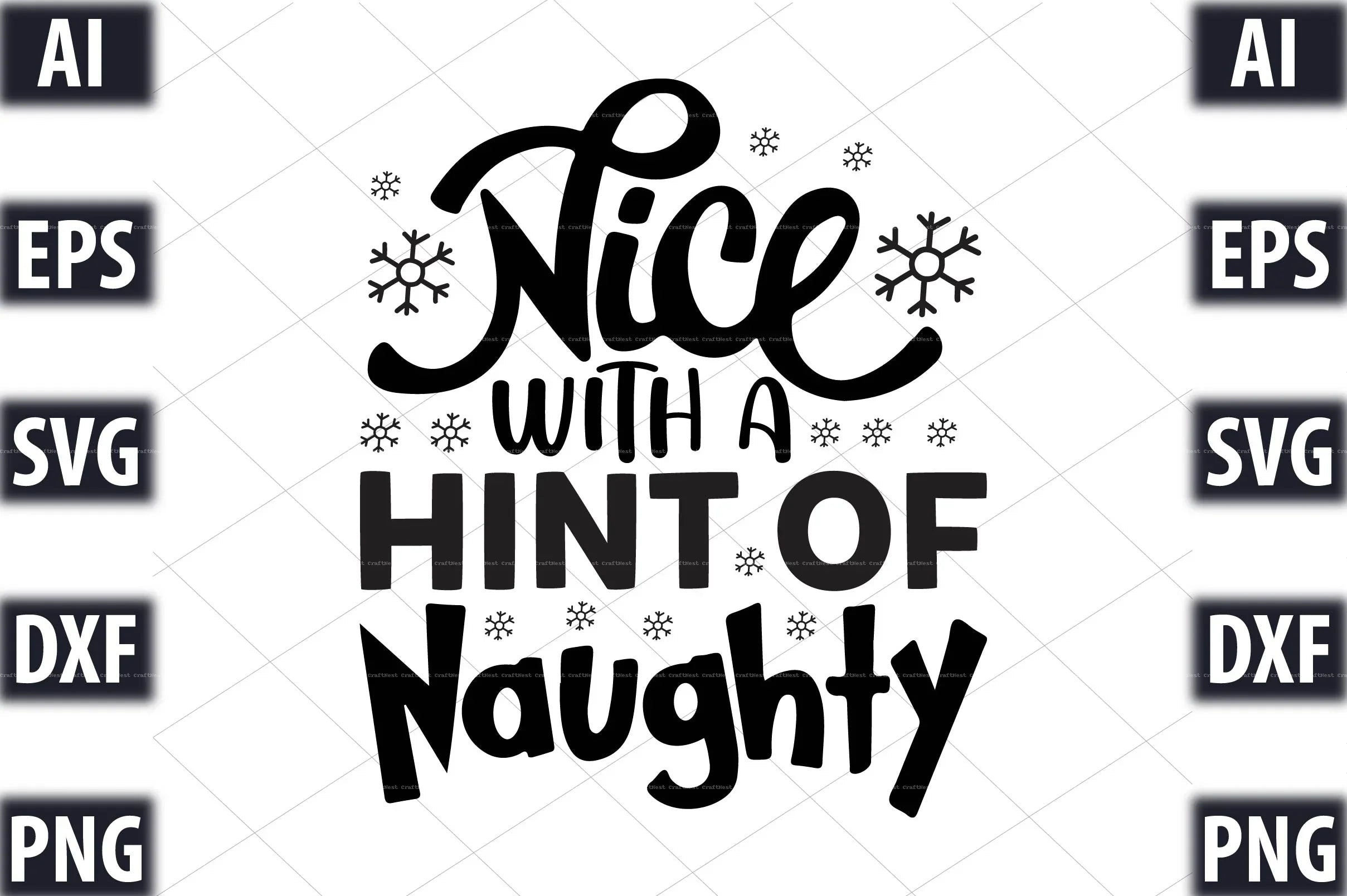 Christmas Design SVG Bundle  Pack - CraftNest - Digital Crafting and Art