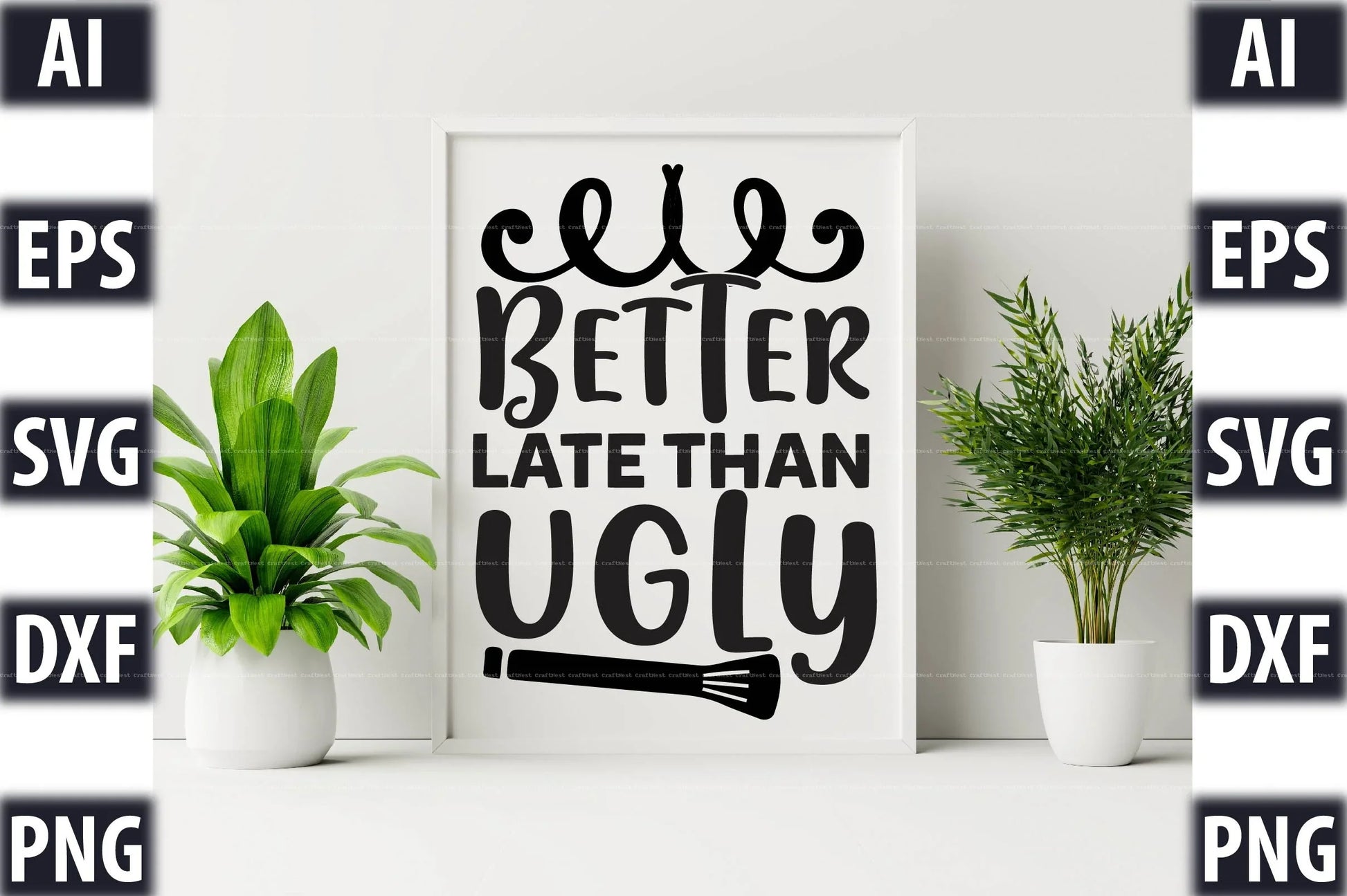 Makeup Design SVG Bundle 6 - CraftNest - Digital Crafting and Art