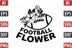 Football Design SVG Bundle 4 - CraftNest - Digital Crafting and Art