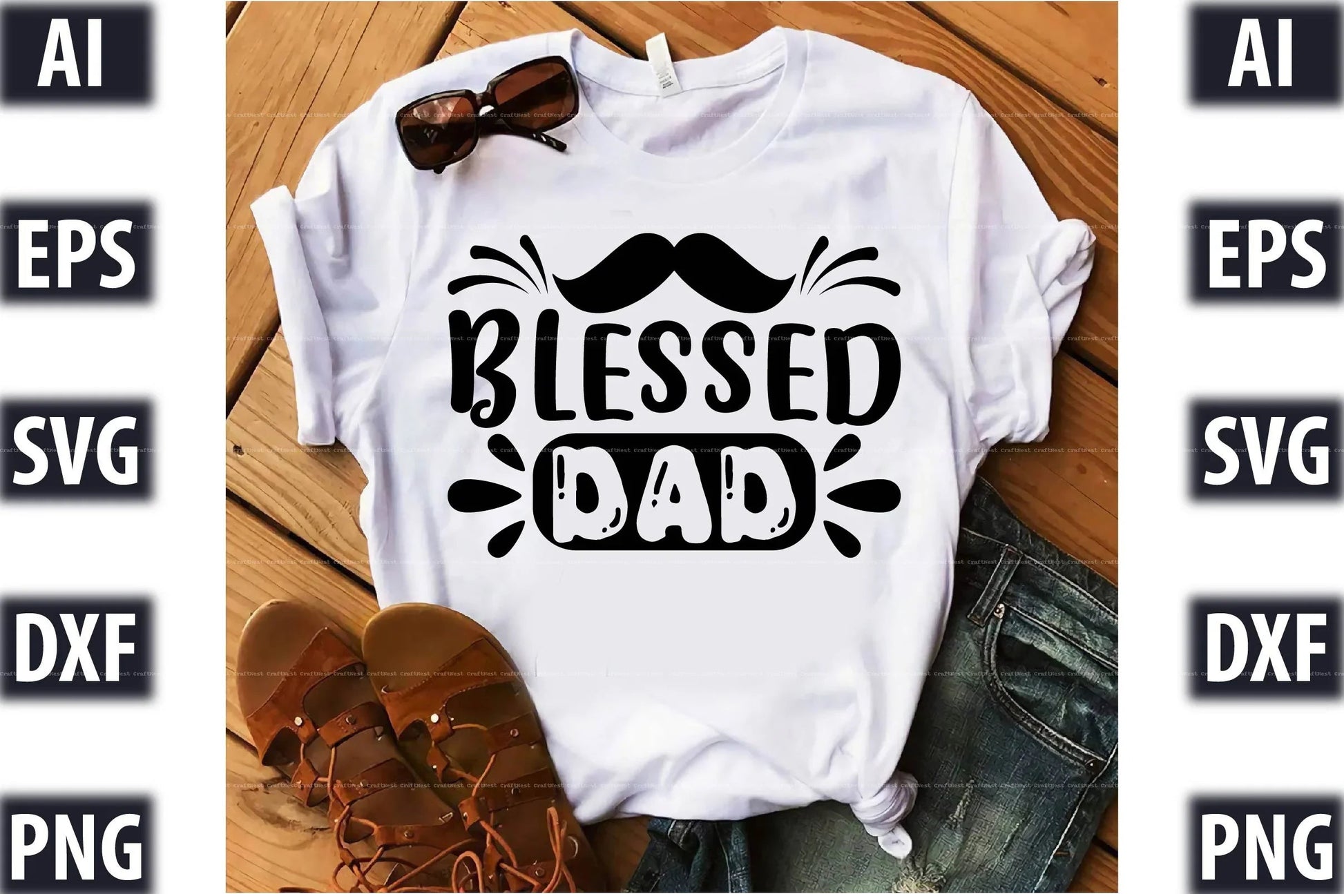 Father Design SVG Bundle - CraftNest - Digital Crafting and Art
