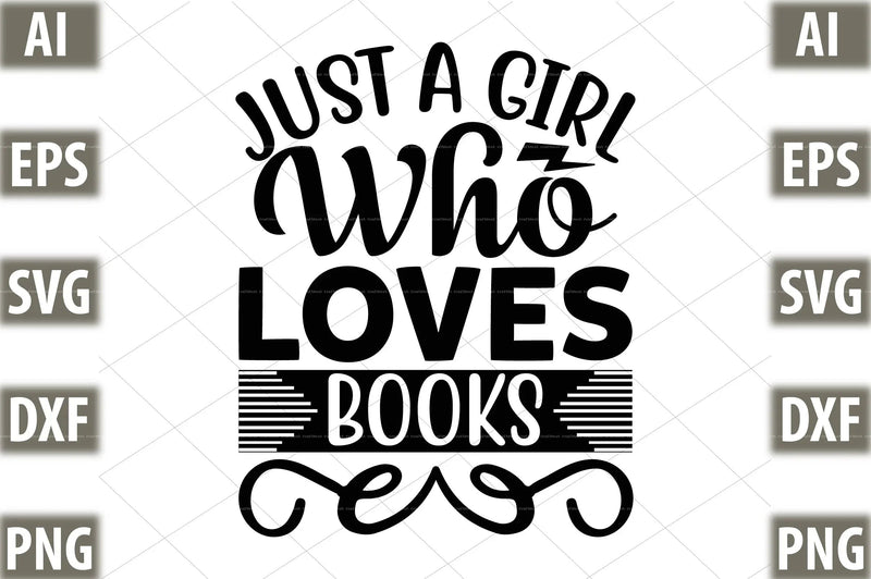 Book Lover SVG Design Bundle - CraftNest - Digital Crafting and Art