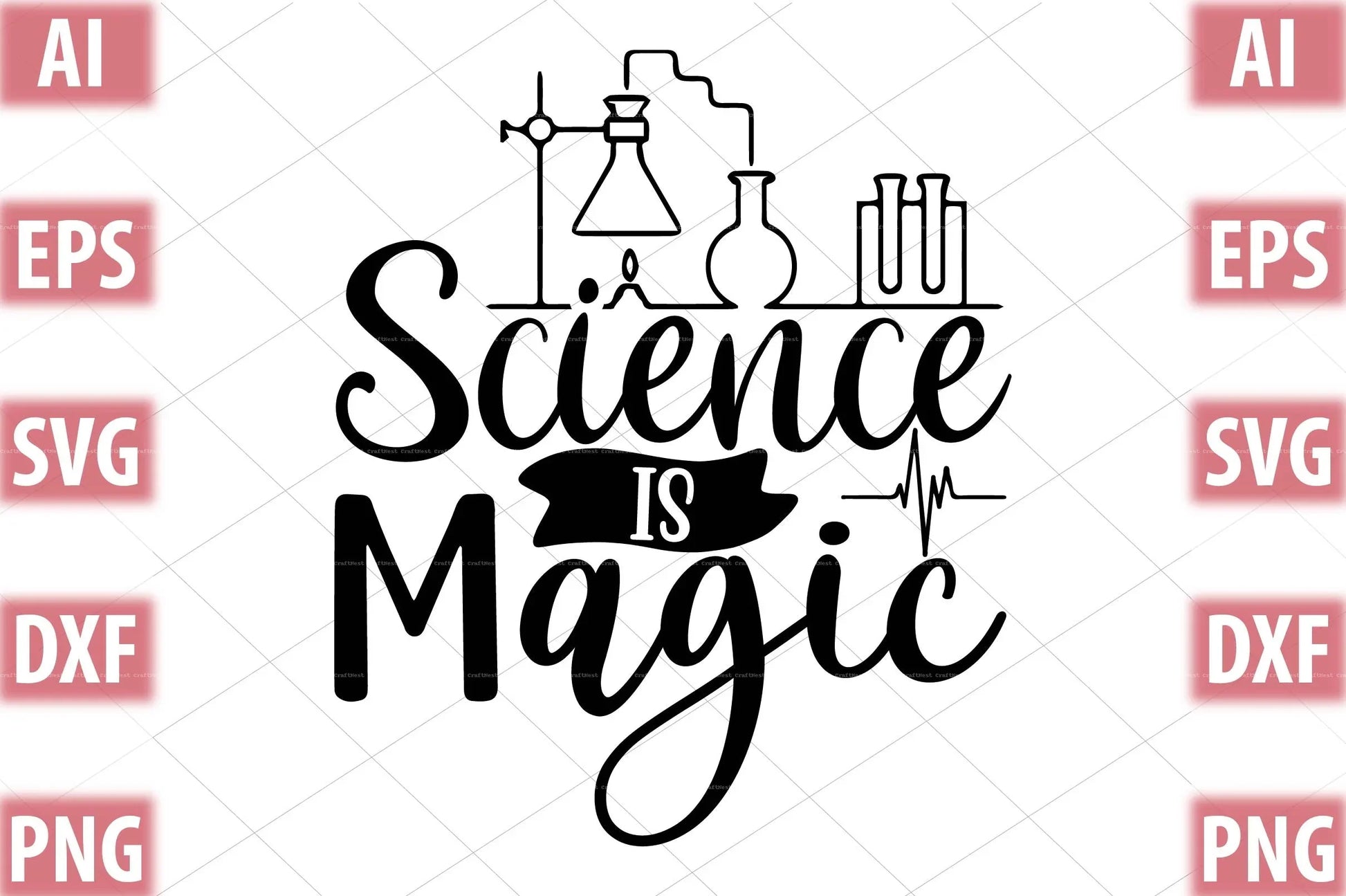 Science Design SVG Bundle for Creative Projects - CraftNest - Digital Crafting and Art
