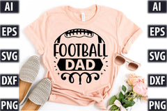 Football Design SVG Bundle 2 - CraftNest - Digital Crafting and Art
