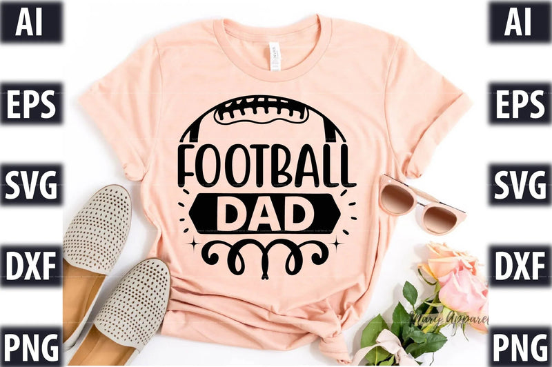 Football Design SVG Bundle 2 - CraftNest - Digital Crafting and Art