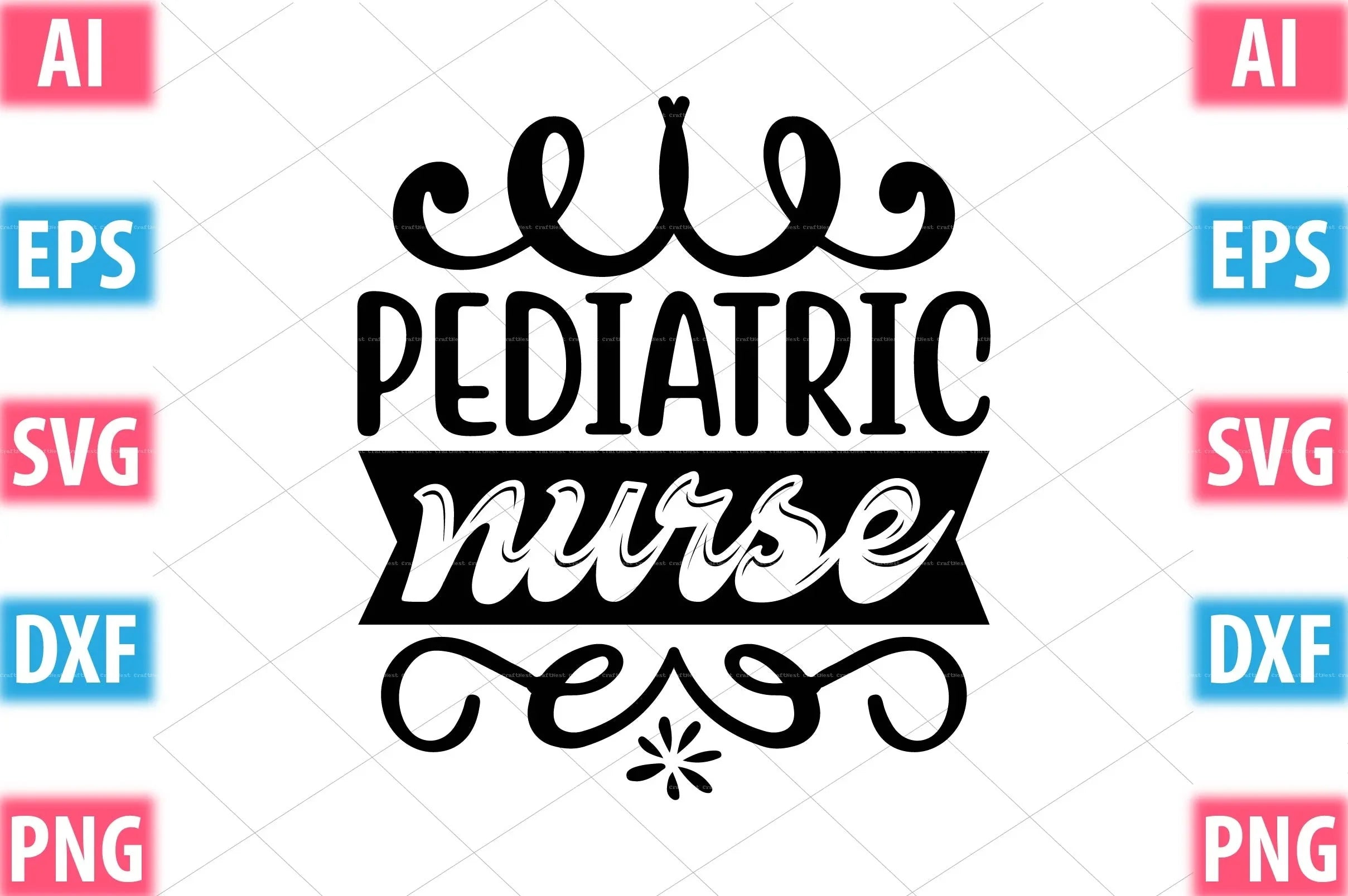 Nurse SVG Bundle 88 - CraftNest - Digital Crafting and Art