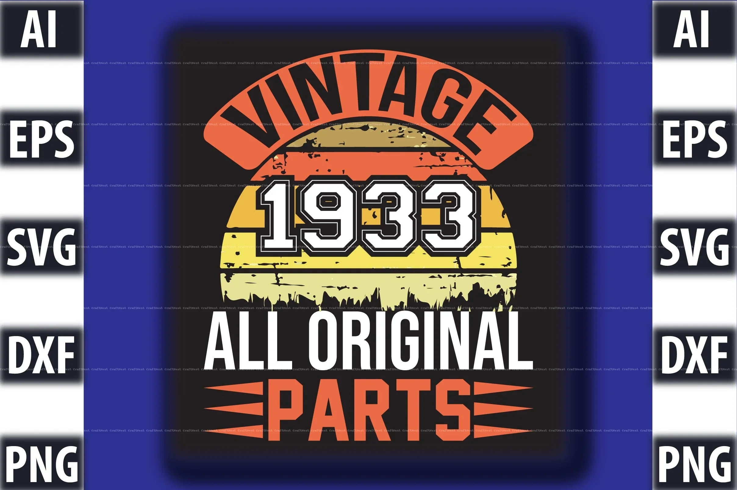 Vintage SVG Bundle 3 - CraftNest - Digital Crafting and Art