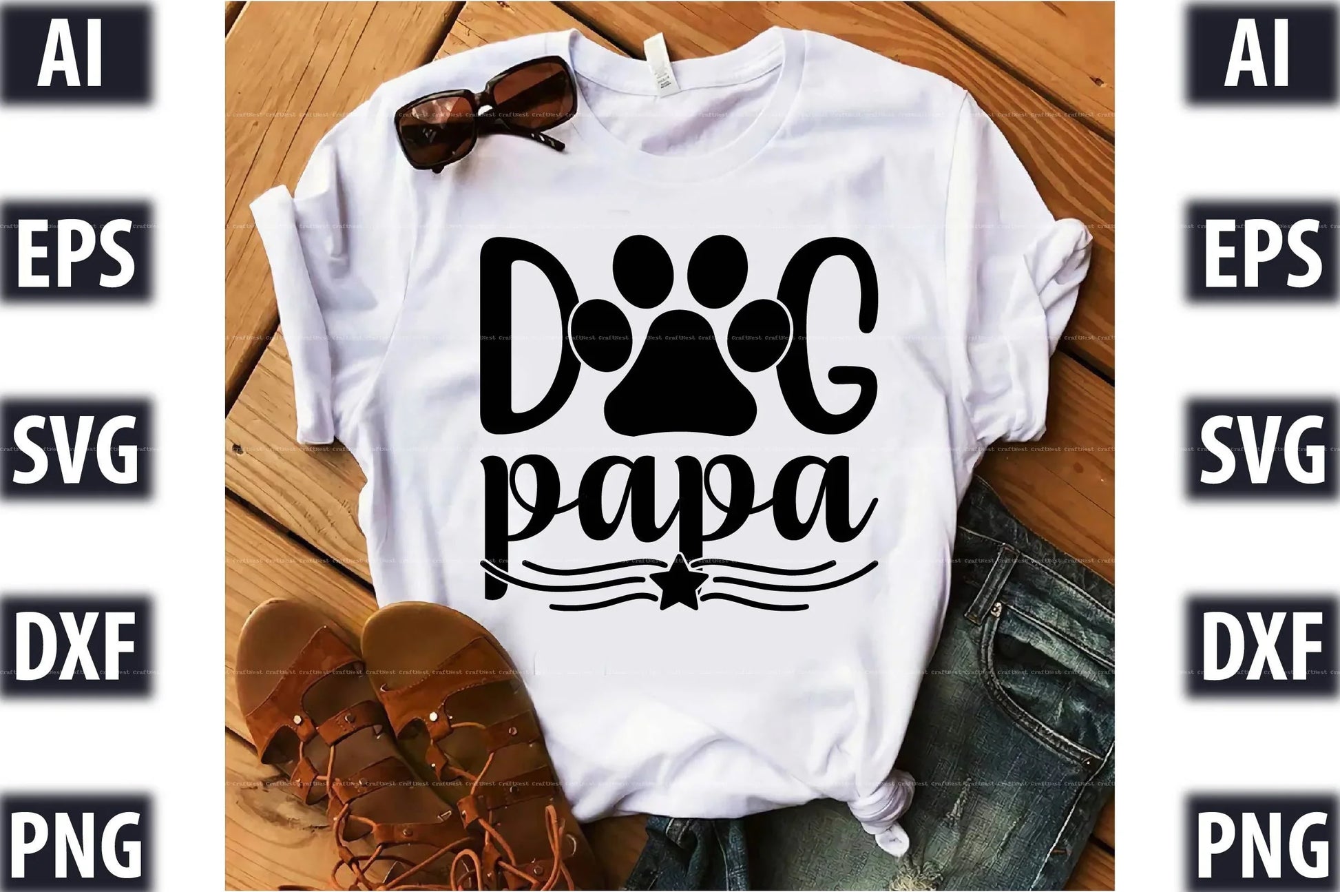 Dog SVG Bundle 99 - CraftNest - Digital Crafting and Art