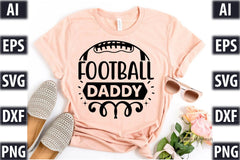 Football Design SVG Bundle 2 - CraftNest - Digital Crafting and Art