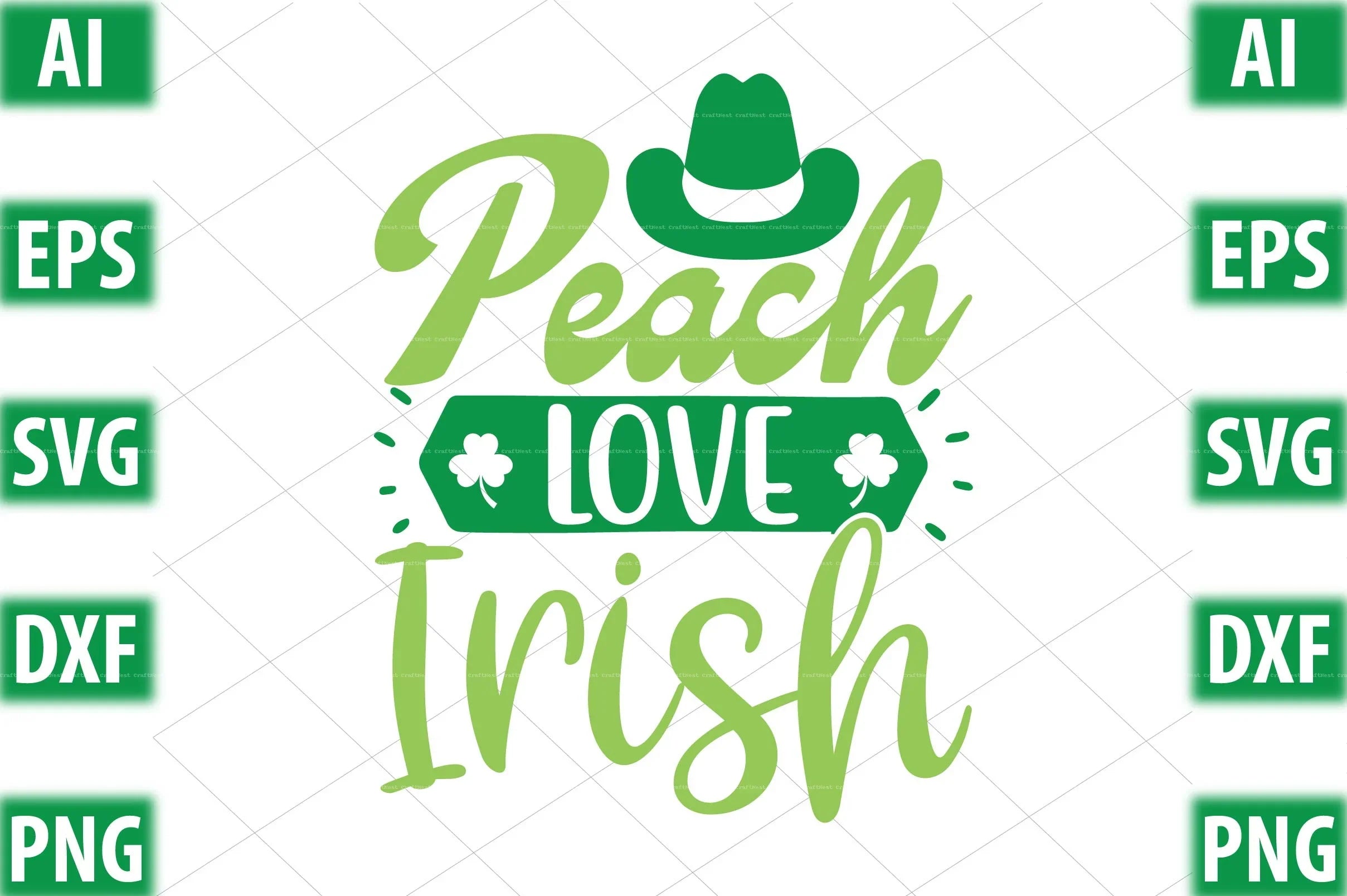 St. Patrick's Day SVG Design Bundle 12 - CraftNest - Digital Crafting and Art