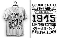 Vintage T-Shirt Design SVG Bundle 1 - CraftNest - Digital Crafting and Art