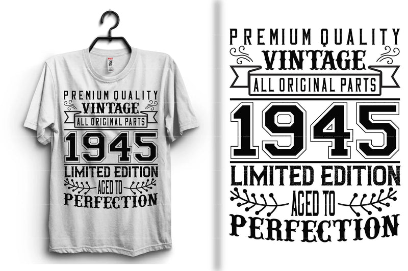 Vintage T-Shirt Design SVG Bundle 1 - CraftNest - Digital Crafting and Art