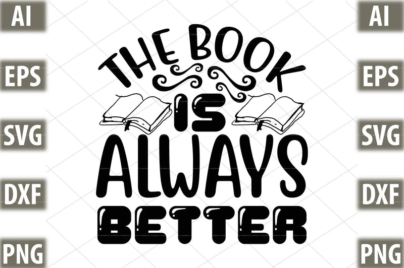 Book Lover SVG Design Bundle - CraftNest - Digital Crafting and Art