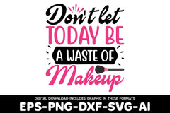 Makeup SVG Bundle 7 - CraftNest - Digital Crafting and Art