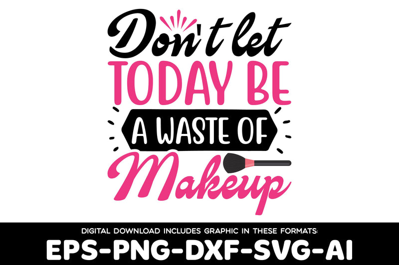 Makeup SVG Bundle 7 - CraftNest - Digital Crafting and Art