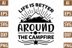 Camping Design SVG Bundle 1 - CraftNest - Digital Crafting and Art