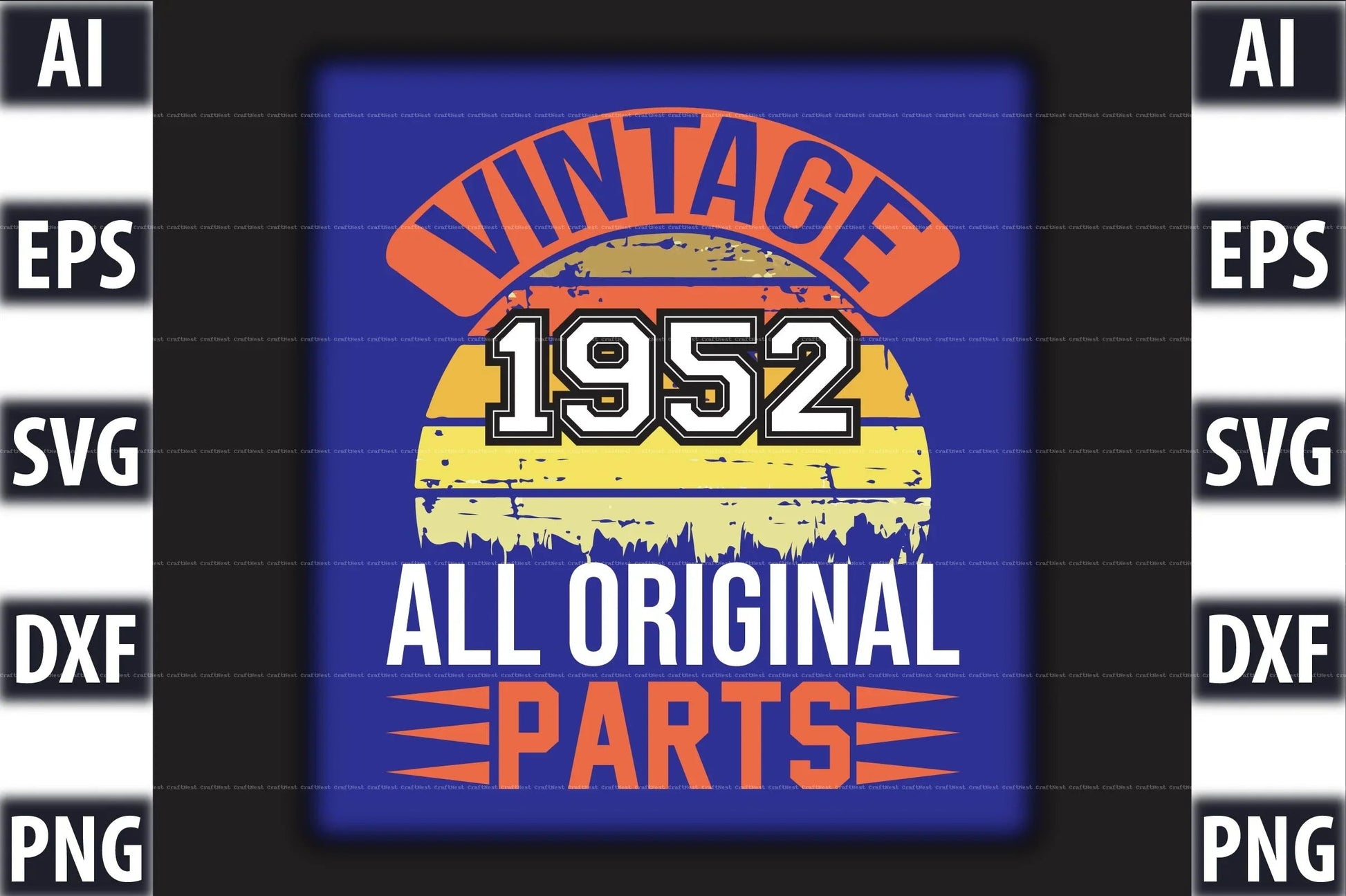 Vintage T-Shirt Design SVG Bundle 2 - CraftNest - Digital Crafting and Art