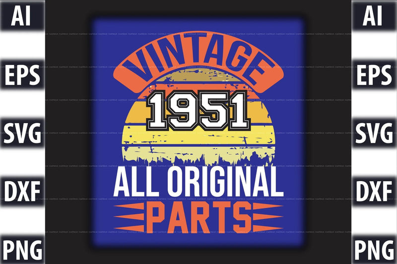 Vintage T-Shirt Design SVG Bundle 2 - CraftNest - Digital Crafting and Art