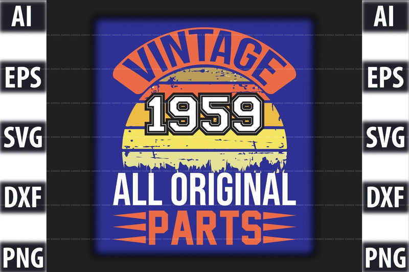 Vintage T-Shirt Design SVG Bundle 2 - CraftNest - Digital Crafting and Art