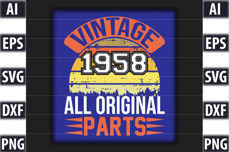 Vintage T-Shirt Design SVG Bundle 2 - CraftNest - Digital Crafting and Art