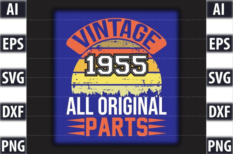 Vintage T-Shirt Design SVG Bundle 2 - CraftNest - Digital Crafting and Art